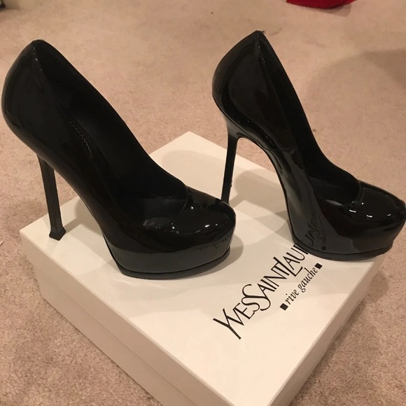 YSL Tribtoo 105 patent leather pumps - Picture 2 of 8